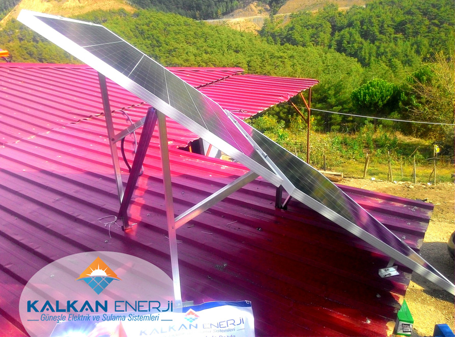 Solar Güneş Paneli ile Elektrik Ev için Yayla evi Adana Mersin Niğde